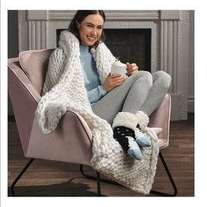 Knit Blanket Throw